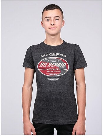 T-shirt col rond pur coton JOCTURNE garçon