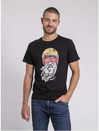 T-shirt col rond pur coton JOMODEK