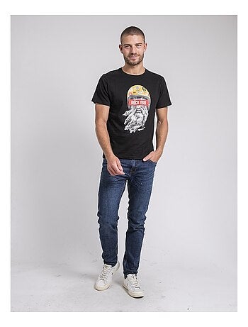 T-shirt col rond pur coton JOMODEK