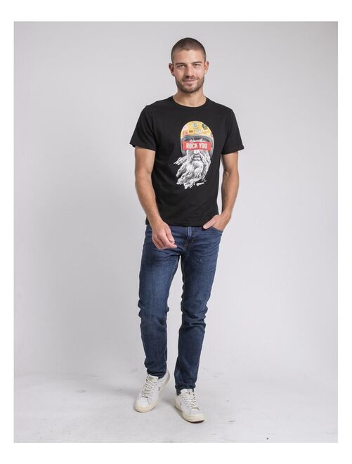 T-shirt col rond pur coton JOMODEK - Kiabi