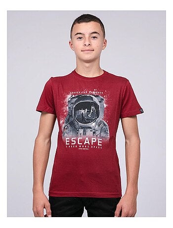 T-shirt col rond pur coton JOOSTER garçon