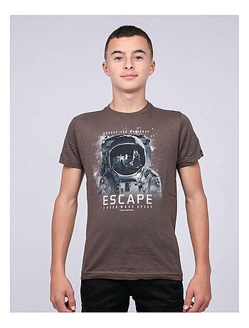 T-shirt col rond pur coton JOOSTER garçon