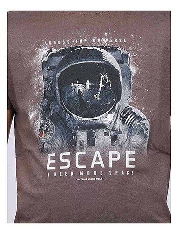 T-shirt col rond pur coton JOOSTER garçon