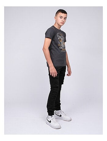 T-shirt col rond pur coton JORDY garçon