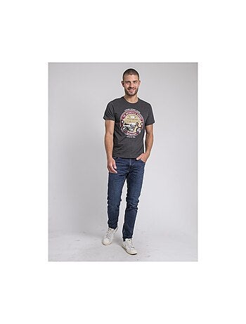 T-shirt col rond pur coton jorisol