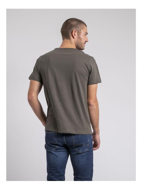 T-shirt col rond pur coton JORISOL - Kiabi