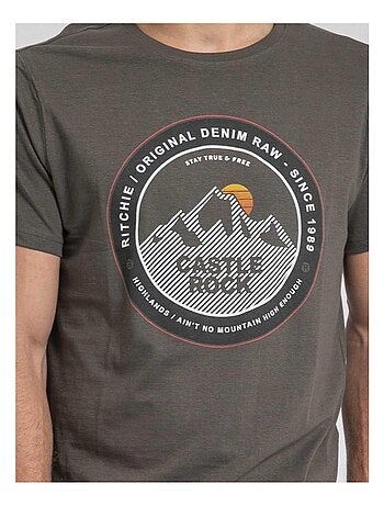 T-shirt col rond pur coton JOROCK