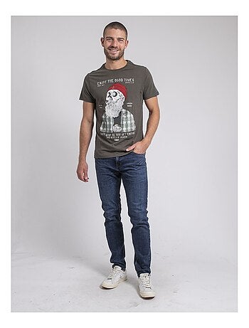 T-shirt col rond pur coton JORUSTIX