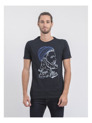 T-shirt col rond pur coton JOUANCY
