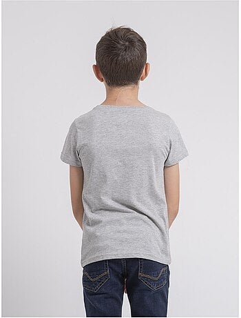 T-shirt col rond pur coton jouancy garçon