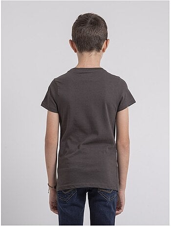 T-shirt col rond pur coton jouancy garçon