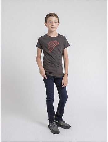 T-shirt col rond pur coton JOUANCY-J