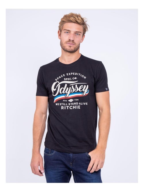 T-shirt col rond pur coton JOUFAX - Kiabi