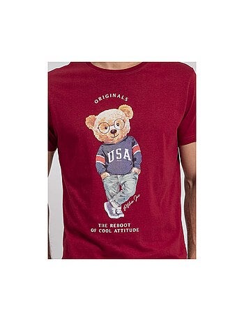 T-shirt col rond pur coton JOULIO