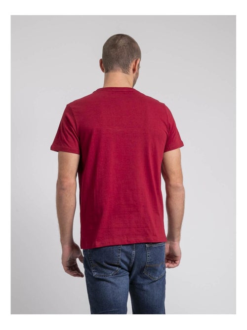 T-shirt col rond pur coton JOULIO - Kiabi