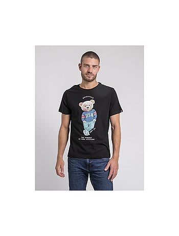 T-shirt col rond pur coton JOULIO