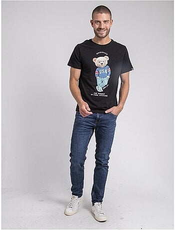 T-shirt col rond pur coton JOULIO