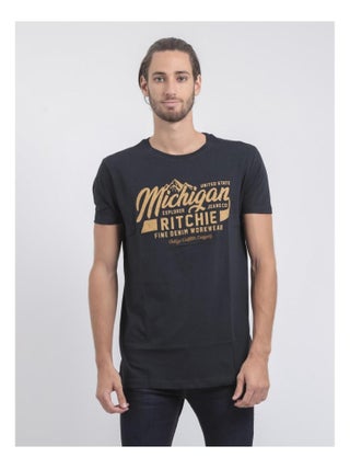 T-shirt col rond pur coton JOULTIX