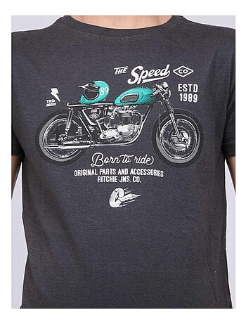 T-shirt col rond pur coton JOUMEA garçon