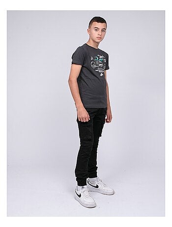 T-shirt col rond pur coton JOUMEA garçon