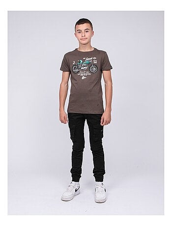 T-shirt col rond pur coton JOUMEA garçon