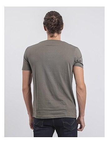T-shirt col rond pur coton jumax
