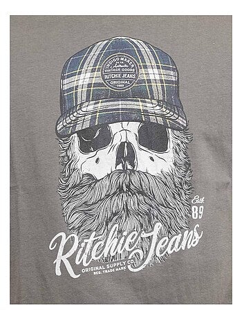 T-shirt col rond pur coton jumax