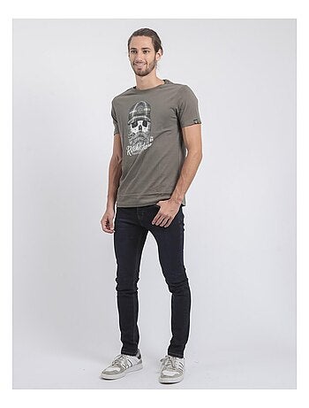 T-shirt col rond pur coton jumax