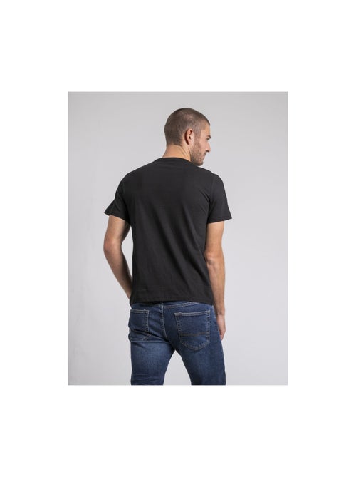 T-shirt col rond pur coton JUPILAR - Kiabi