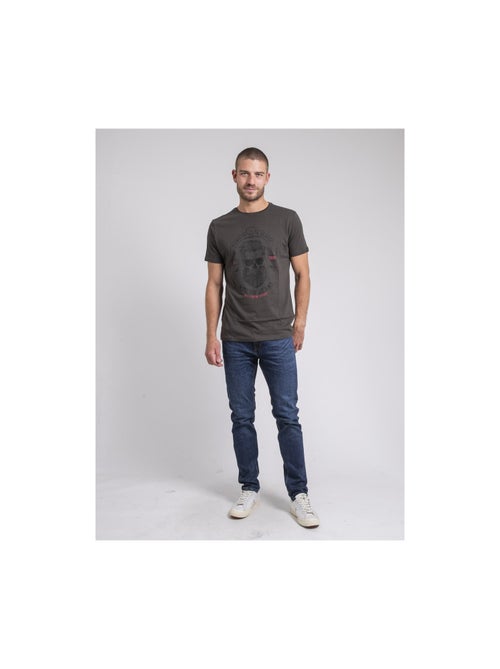 T-shirt col rond pur coton JUSIX - Kiabi