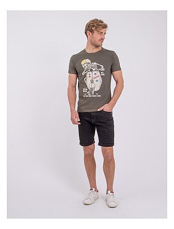 T-shirt col rond pur coton NABALEX