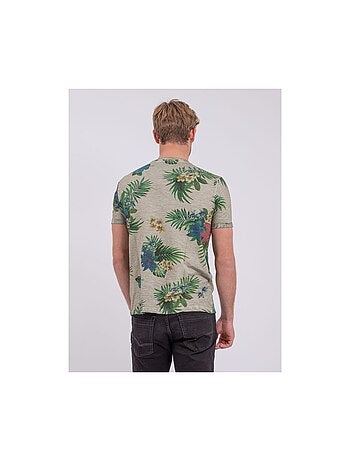 T-shirt col rond pur coton nabane