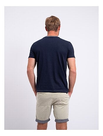 T-shirt col rond pur coton nabelo