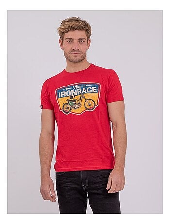 T-shirt carré à imprimé graphique Great - Noir - Butterskull - HOMME