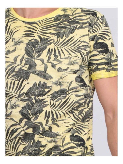 T-shirt col rond pur coton NADISON - Kiabi