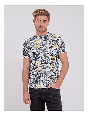 T-shirt col rond pur coton nakiwi