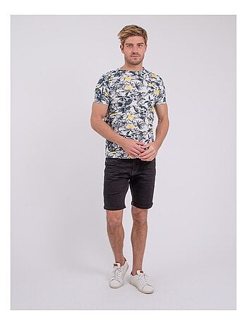 T-shirt col rond pur coton nakiwi