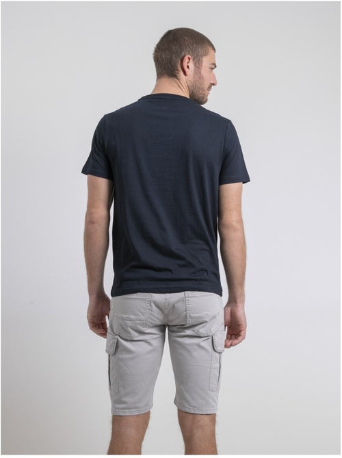 T-shirt col rond pur coton NAMATOU - Kiabi