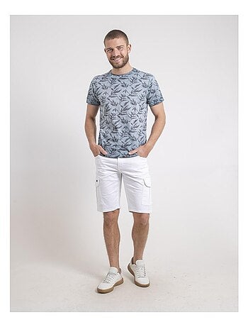 T-shirt col rond pur coton NAOKI