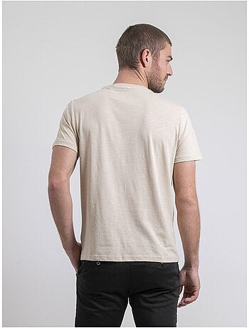 T-shirt col rond pur coton NAPAMOX