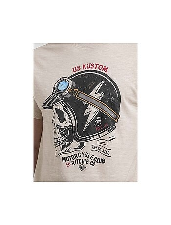 T-shirt col rond pur coton NAPAMOX