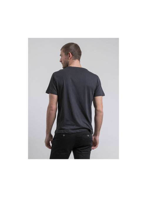 T-shirt col rond pur coton NAPAMOX - Kiabi