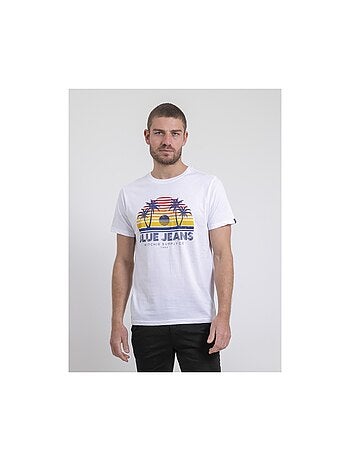 T-shirt col rond pur coton NAPOUR