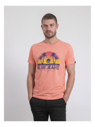 T-shirt col rond pur coton NAPOUR