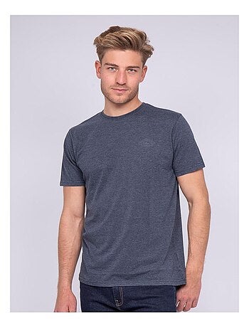 T-shirt col rond pur coton NARDI - Kiabi