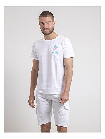 T-shirt col rond pur coton NARUBA