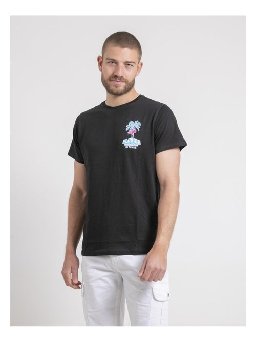 T-shirt col rond pur coton NARUBA - Kiabi