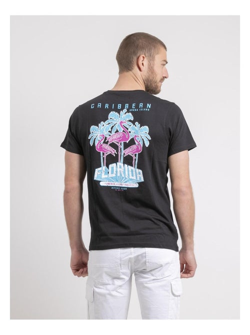 T-shirt col rond pur coton NARUBA - Kiabi