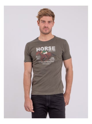 T-shirt col rond pur coton NEDER