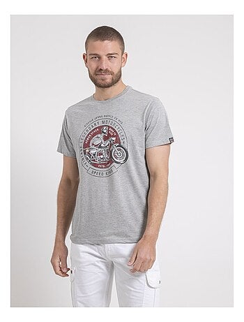 T-shirt col rond pur coton nelizio